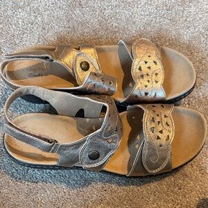 Clarks Women's Metallic Sandals